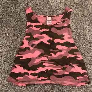 PINK Victoria’s Secret Camo Workout Tank